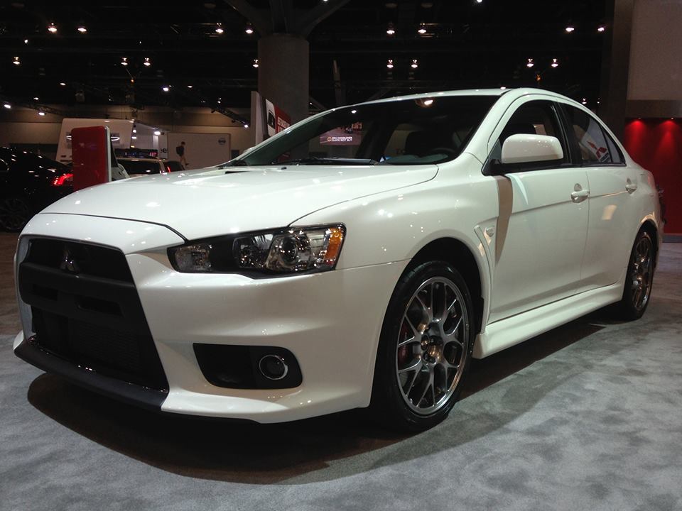 Mitusbishi lancer auto show West Side Detailing Montreal
