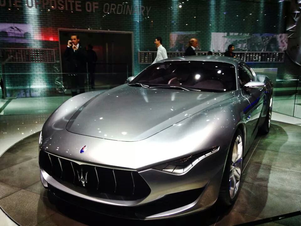 Maserati auto show Montreal